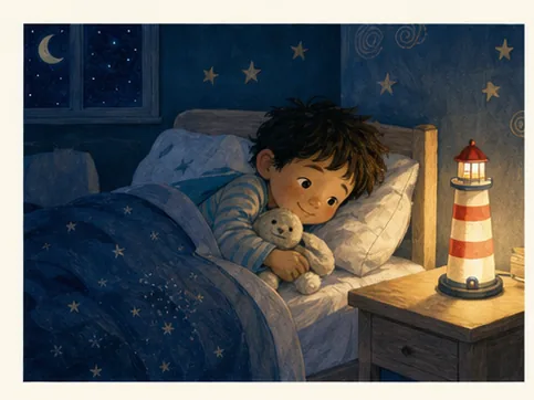 Leo and the Lighthouse Night, visual 1