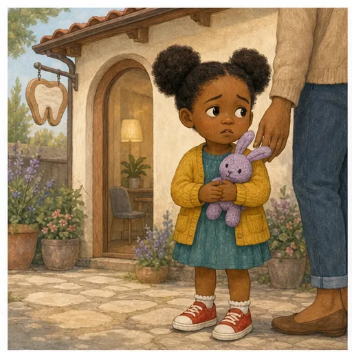 Illustration from Nora and the Quiet Dentist