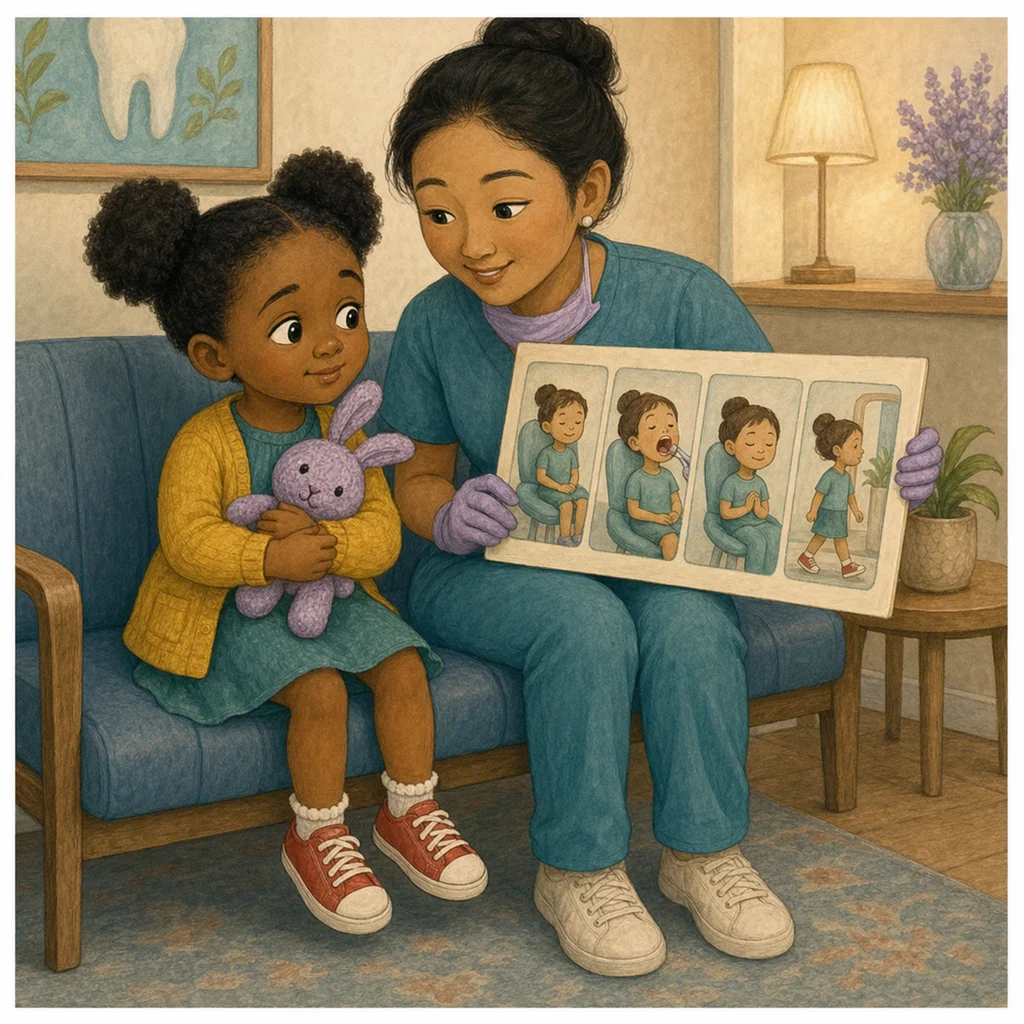 Nora and the Quiet Dentist, visual 2