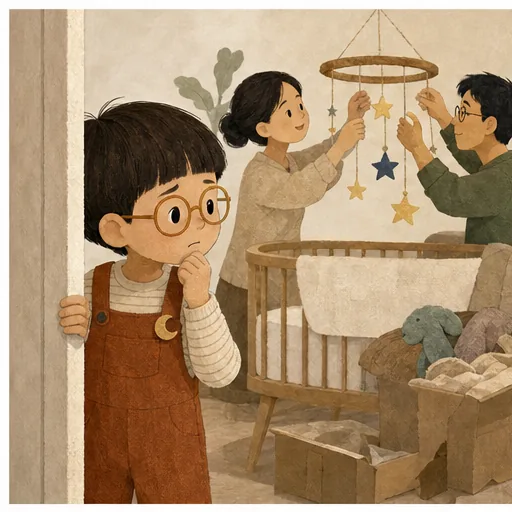 Illustration from Theo Welcomes a Tiny Star